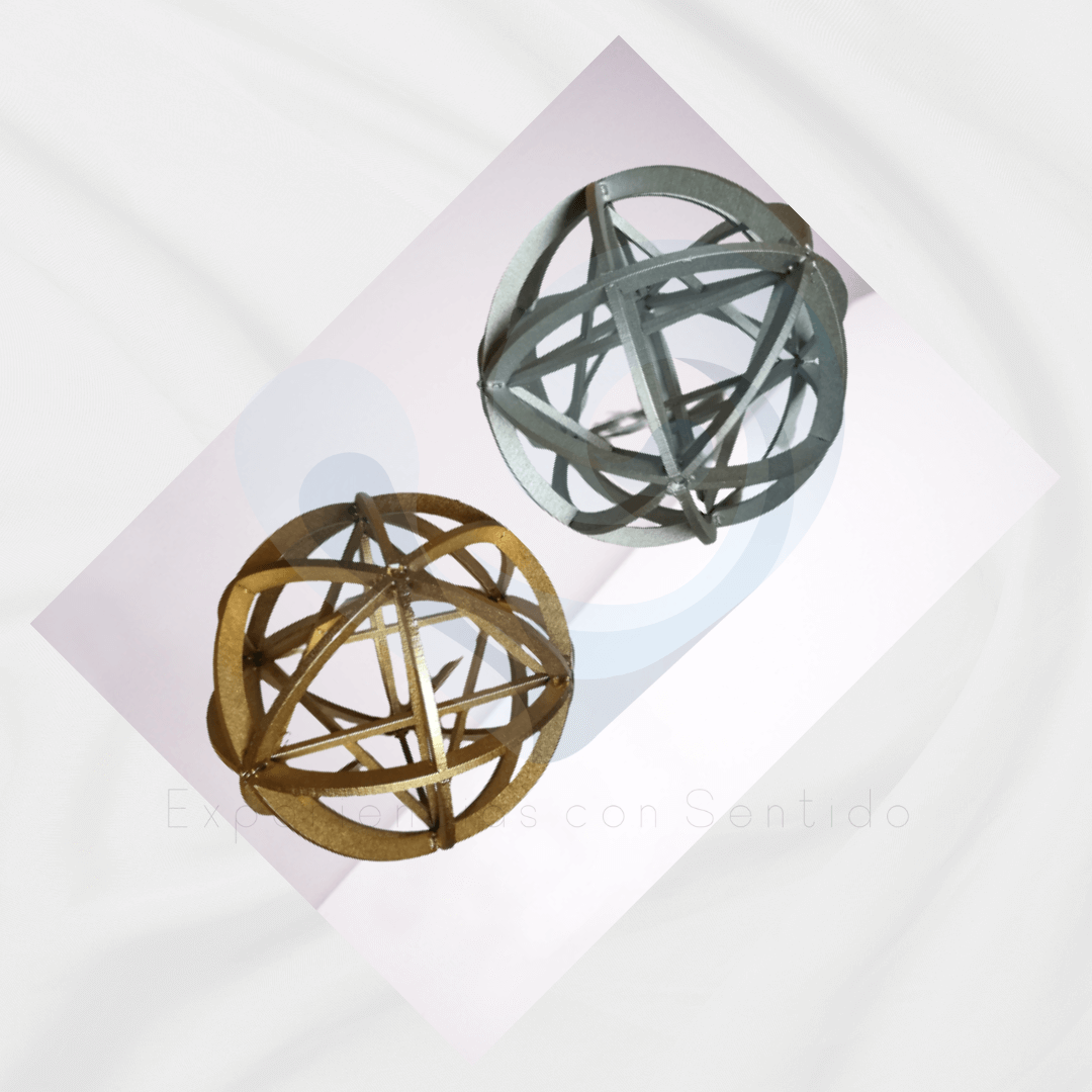 Merkaba en madera estrella de protección energética"