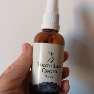Spray floral Turmalina Negra